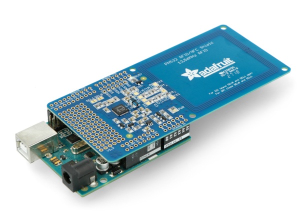 Adafruit PN532 kontroler NFC/RFID 13,56MHz - Shield dla Arduino