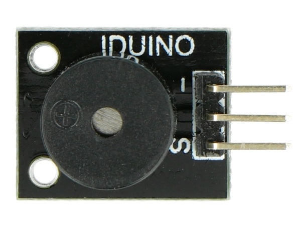 Moduł z buzzerem aktywnym bez generatora - czarny - Iduino ST1143