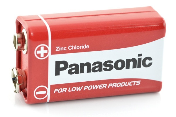 Bateria Panasonic 6F22 9V
