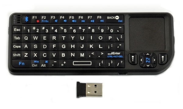 Ultra Mini keyboard - klawiatura + touchpad + wskaźnik