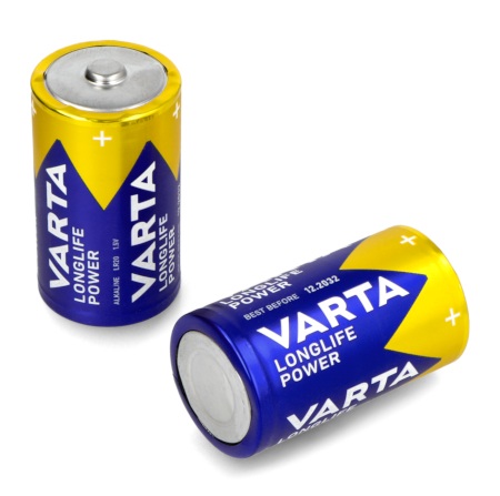 Bateria R20 Varta Longlife Power 16500mAh - 2szt.