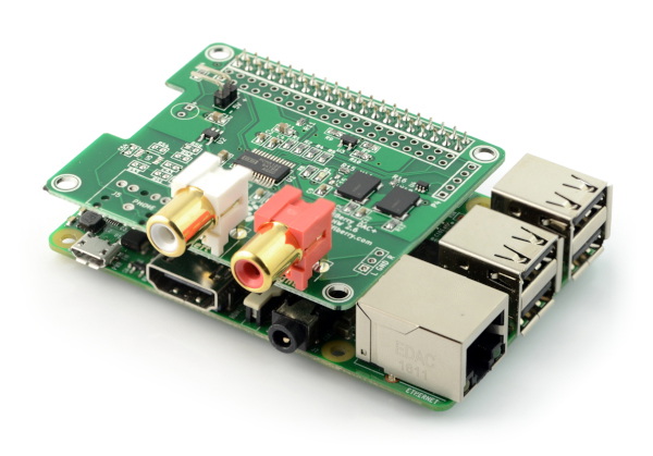 Urządzenie posiada złącze dopasowane do pinów GPIO Raspberry w wersji 4B, 3B+, 3B, 2B, A+, B, Zero. Minikomputer należy