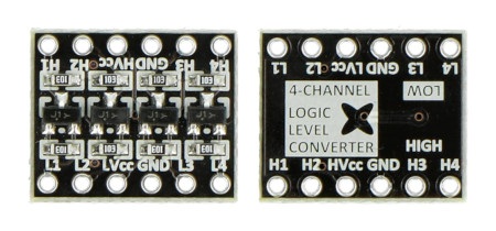 Konwerter poziomów logicznych dwukierunkowy, 4-kanałowy - MSX
