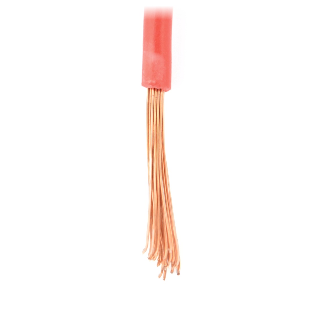Przewód instalacyjny LgY 1x1,5 H07V-K - czerwony - rolka 100m