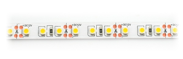 Pasek LED SMD3528 IP20 9,6W, 120 diod/m, 8mm, barwa neutralna biała - 5m