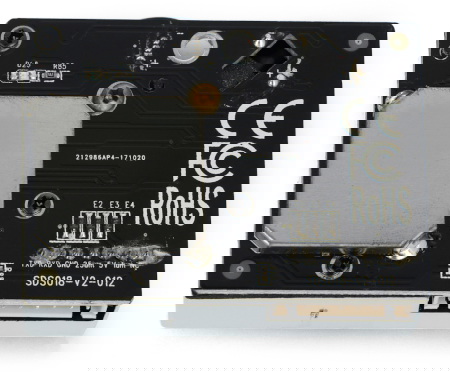 Czujnik pyłu / stężenia cząstek - schemat wyprowadzeń Laserowy czujnik pyłu/czystości powietrza PM2.5 i PM10 SDS018 - 5V UART/PWM