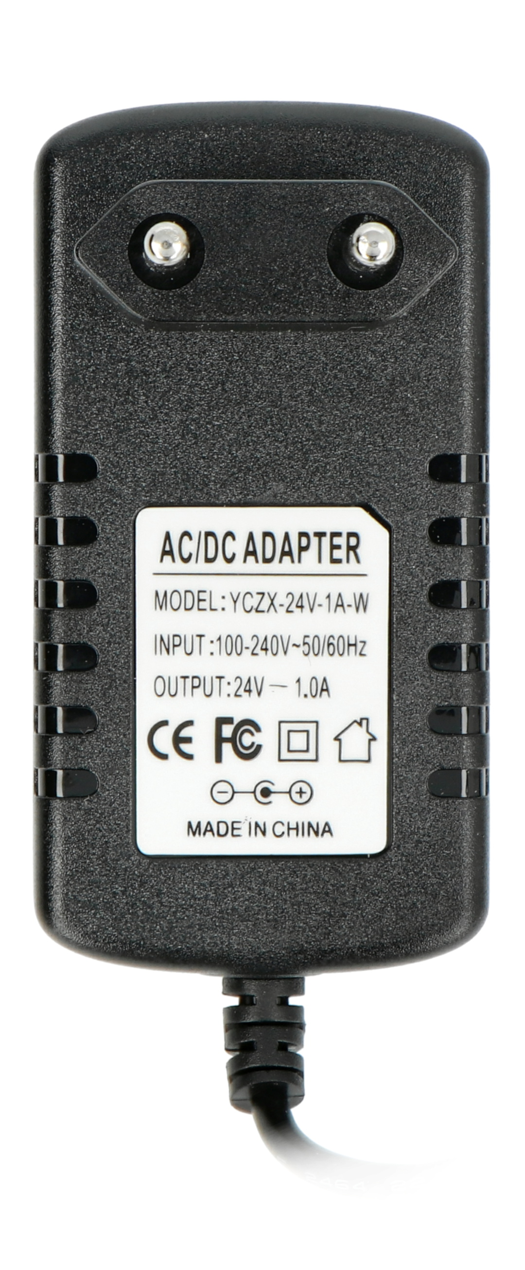 Zasilacz impulsowy 24V/1A z wtykiem DC 5,5/2,5mm - dodatkowe informacje