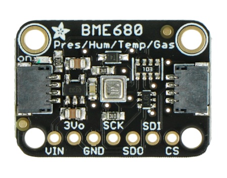 Adafruit BME680 - czujnik temperatury, wilgotności, ciśnienia i gazu