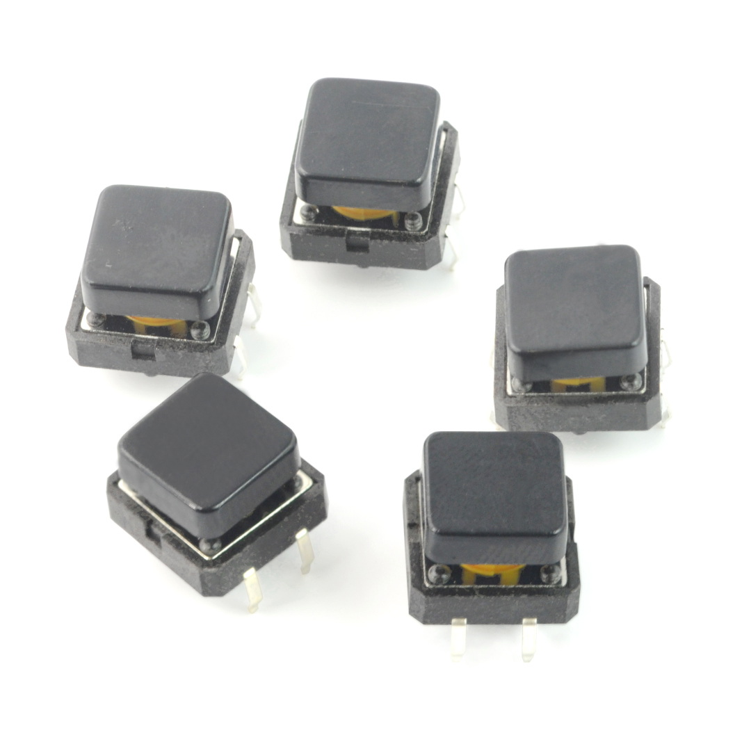Praktyczne i trwałe microswitche 12 x 12 mm