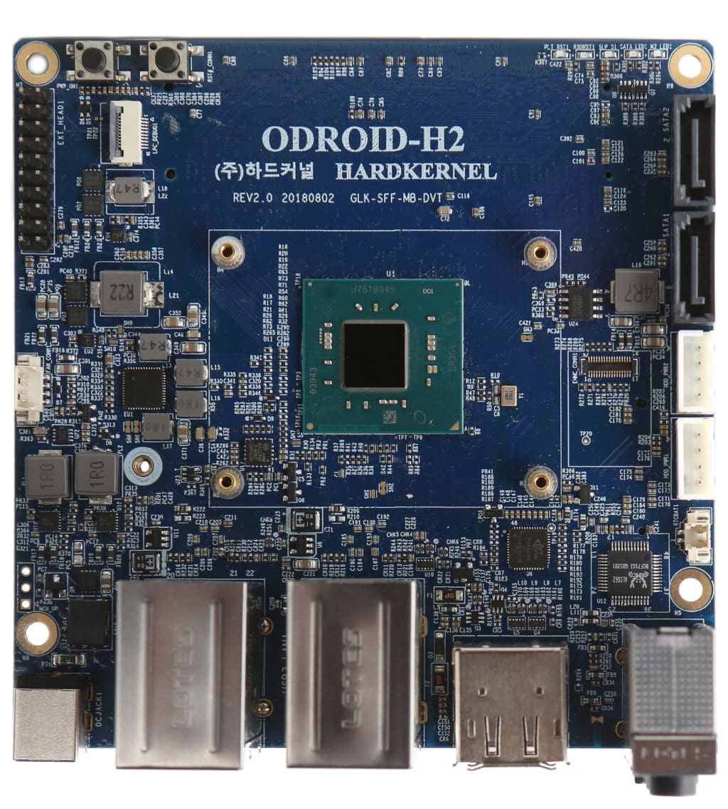 Komunikacja minikomputera Odroid H2