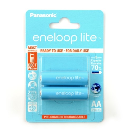 Akumulator Panasonic Eneloop Lite R6 AA 550mAh - 2 szt.