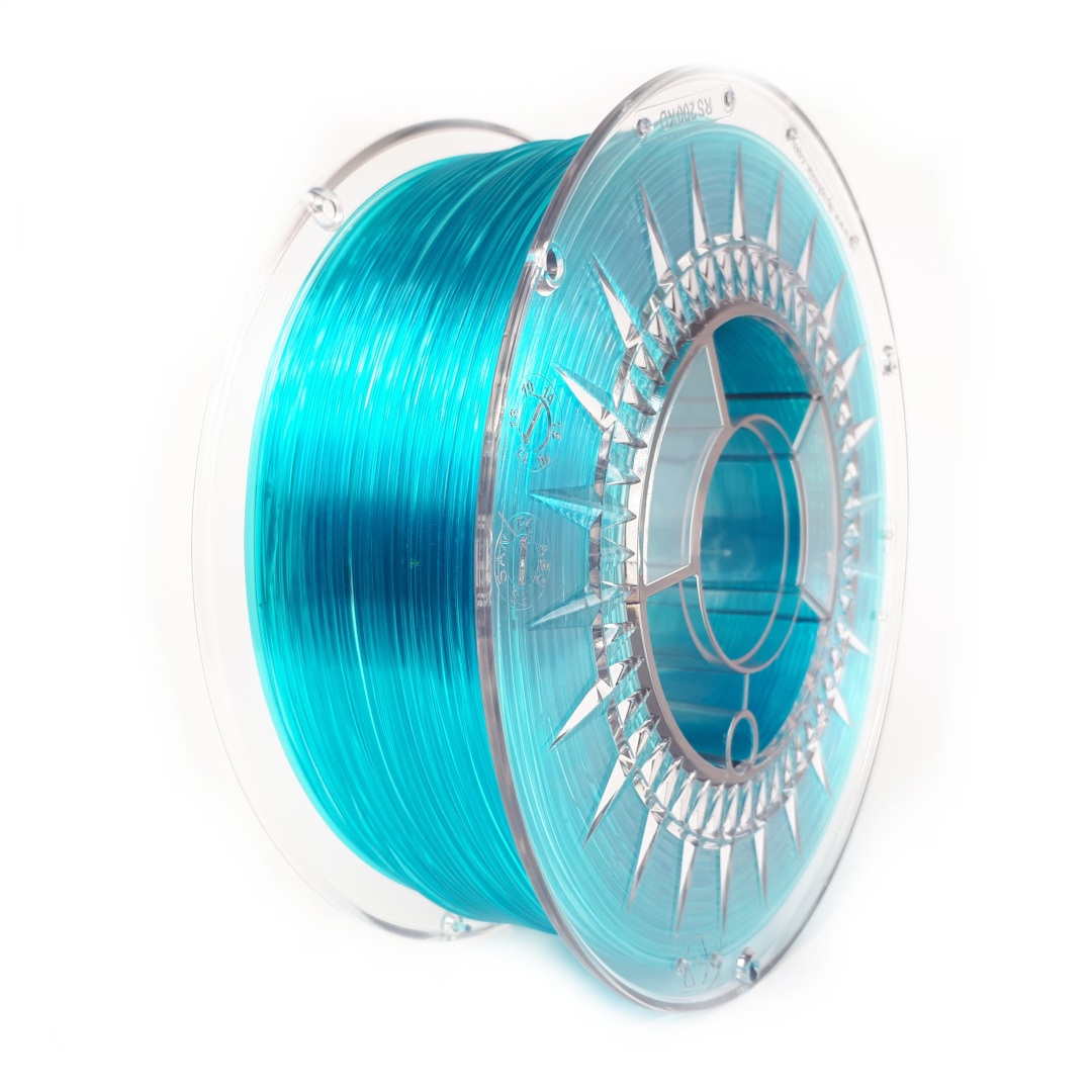 Filament Devil Design PETG 1,75mm 1 kg - blue transparent