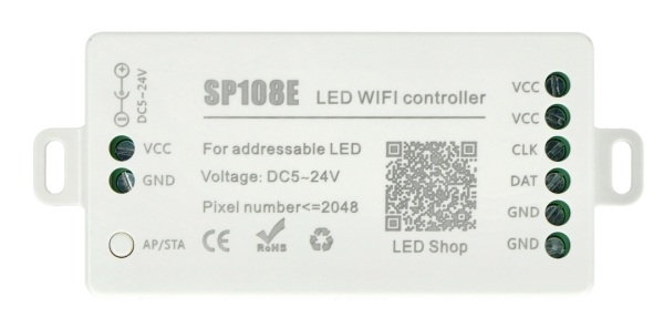 Sterownik LED WiFi SP108E LED WiFi Controller LED Shop