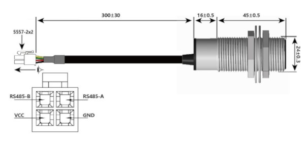 Ultradźwiękowy czujnik odległości DFRobot SEN0246