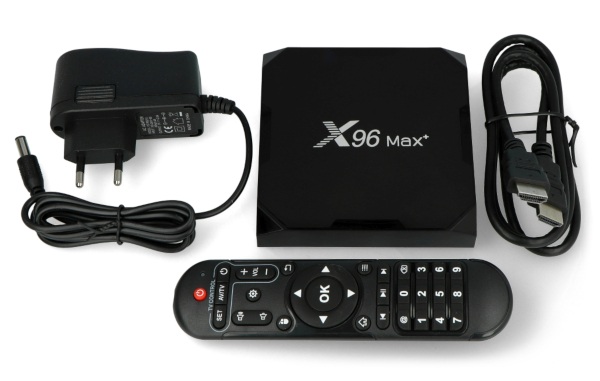 Zestaw Smart TV box X96 Max