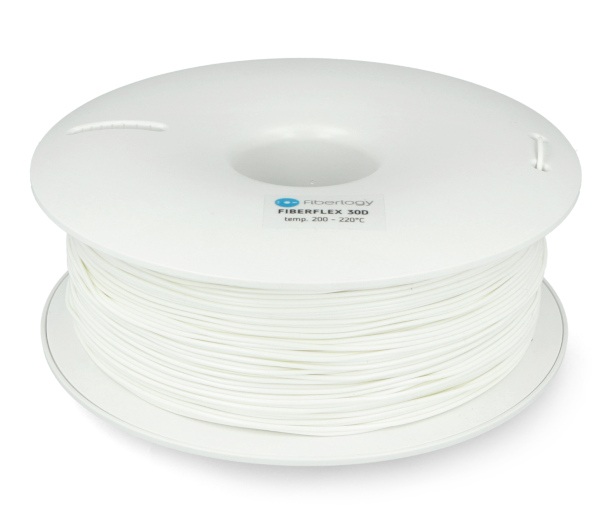 Filament Fiberlogy FiberFlex 30D 1,75mm 0,85kg - White