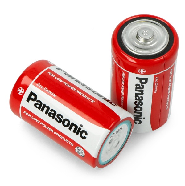 Bateria R20 Panasonic typ D - 2szt.