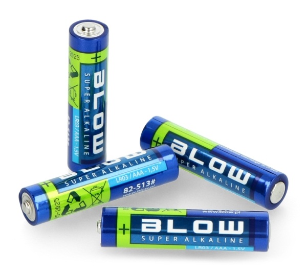 Bateria AAA (R3 LR3) Blow Super Alkaline - 4szt.