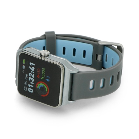 Sportowy Smartwatch iWOWN P1c GPS z pulsometrem - OnlineWorld.