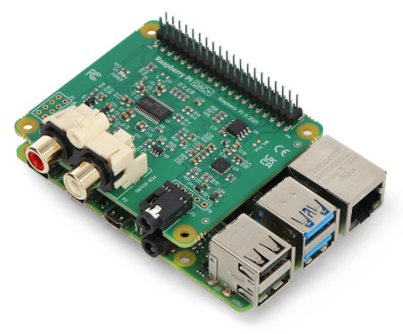Karta dźwiękowa IQaudIO DAC+ z Raspberry Pi
