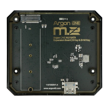 Płytka rozszerzeń Argon One M.2 do Raspberry Pi 4B.