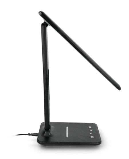 Lampka biurowa LED Tracer Nero LCD - czarna