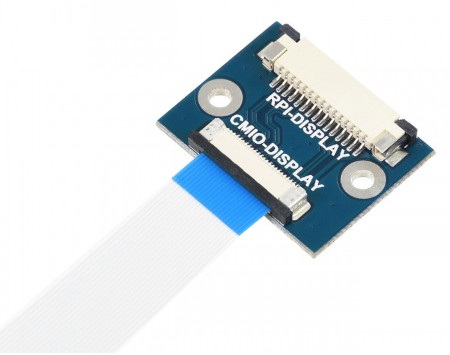 Adapter umożliwiający podłączenie wyświetlacza z minikomputerem Raspberry Pi.