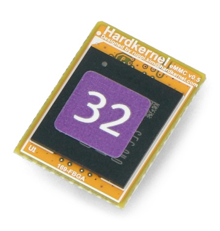 Moduł pamięci 64 GB wyposażony w system Linux.
