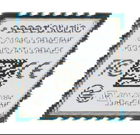 Moduł LoRa-E5 STM32WLE5JC - moduł LoRaWAN 868/915 MHz - wbudowany ARM Cortex-M4 i SX126x od Seeedstudio.
