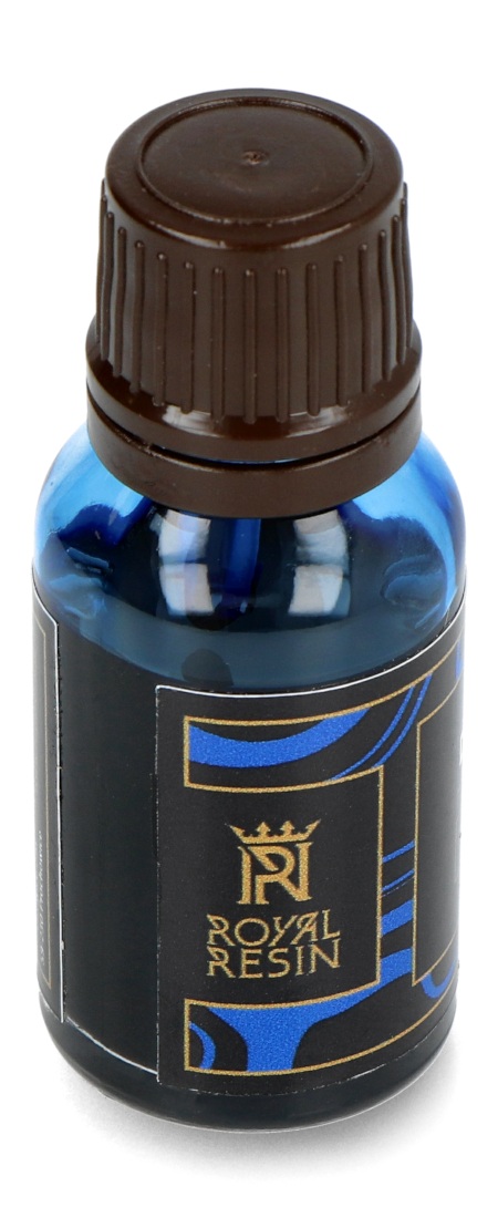 Barwnik alkoholowy do żywicy epoksydowej Royal Resin - transparentny w płynie - 15ml - niebieski