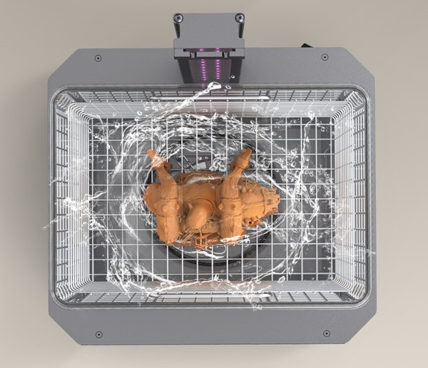 Szybkie i efektywne mycie wydruków 3D wykonanych z żywicy