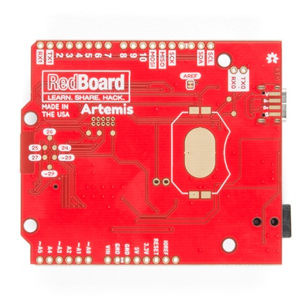 Artemis Redboard wyposażono w nowoczesne złącze USB-C.