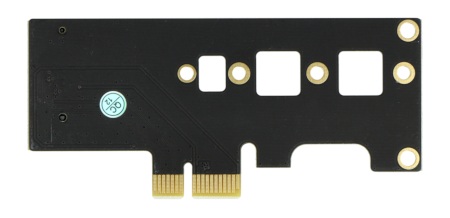 Adapter umożliwiający podłączenie dysków M.2 do PCIe