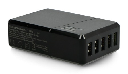 Zasilacz wyposażony w porty USB-A oraz USB-C