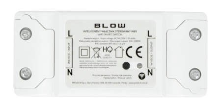 Inteligentny włącznik sterowany WiFi - Blow 72-080