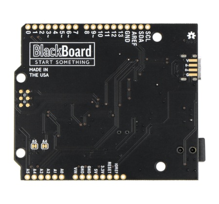 SparkFun BlackBoard C jest płytką w pełni kompatybilną z Arduino Uno.