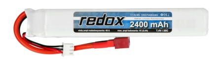Pakiet Li-Pol Redox 2400mAh 20C 2S 7,4V