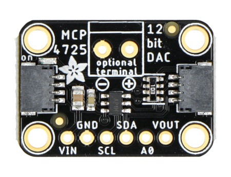 MCP4725 Breakout Board - przetwornik cyfrowo-analogowy DAC - 12-bit - I2C - STEMMA QT / Qwiic - Adafruit 935.