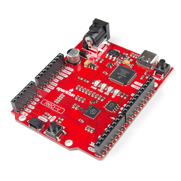 SparkFun RED-V RedBoard - płytka rozwojowa z mikrokontrolerem SiFive RISC-V FE310 SoC - SparkFun DEV-15594.