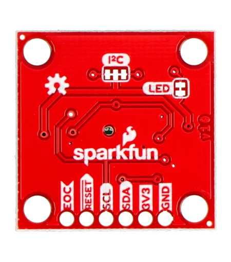 SparkFun Qwiic MicroPressure Sensor - widok z tyłu.