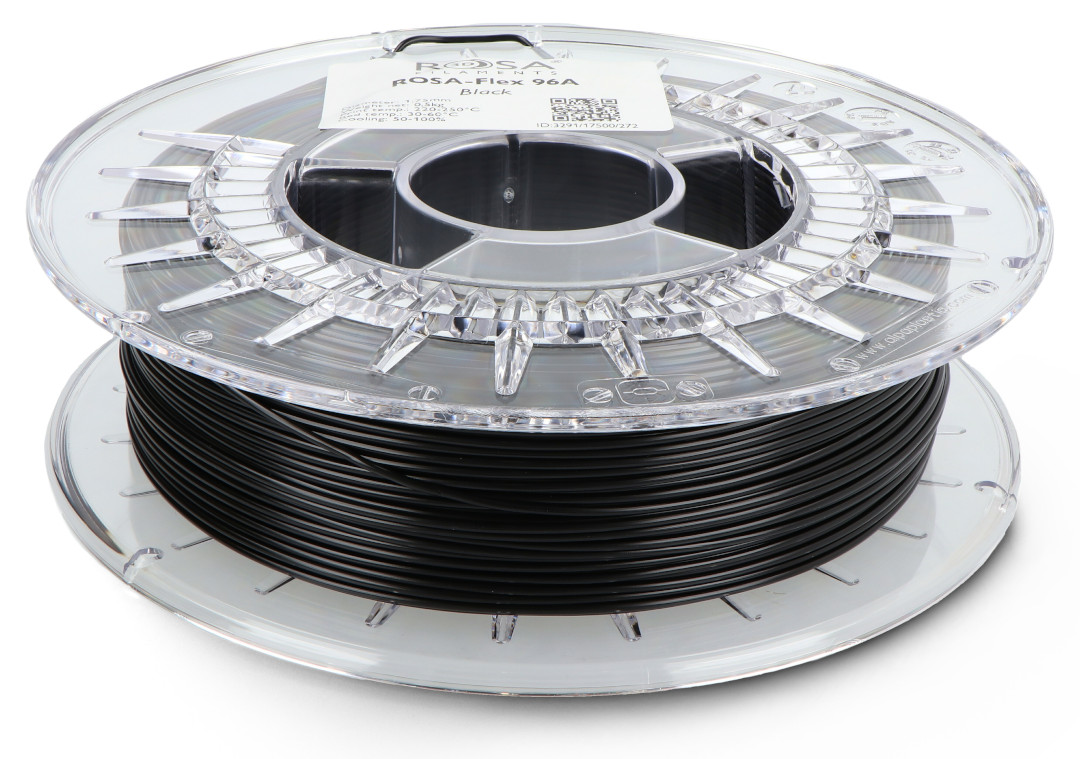 Filament Rosa3D Flex 96A 1,75mm 0,5kg - Black