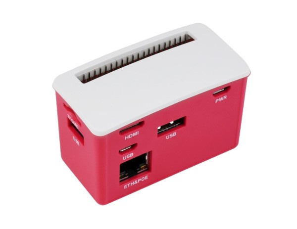 Hub 3x USB z gniazdem Ethernet Poe z obudową do Raspberry Pi Zero - Waveshare 20895