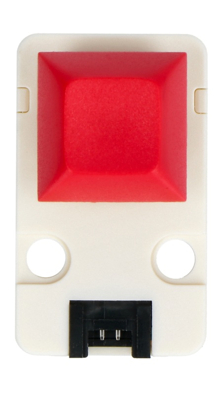 Mechanical Key Button - przycisk mechaniczny Unit z nakładką w kolorze czerwonym przeznaczony do modułów deweloperskich M5Stack.