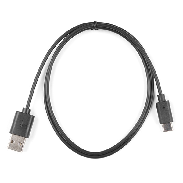 Przewód USB A - USB C - dwukierunkowy - 0,8 m - SparkFun CAB-15425.