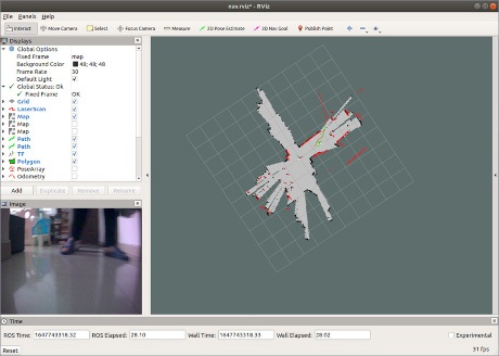 JetBot - zestaw do budowy 2-kołowej platformy robota Al z kamerą - mapowanie trasy.