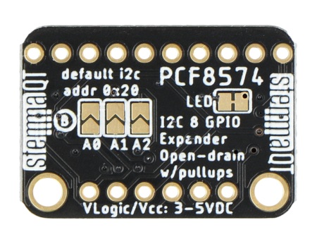 PCF8574 - ekspander wyprowadzeń GPIO od Adafruit.