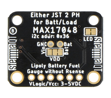 Miernik naładowania akumulatora Li-Pol / Li-Ion - MAX17048.