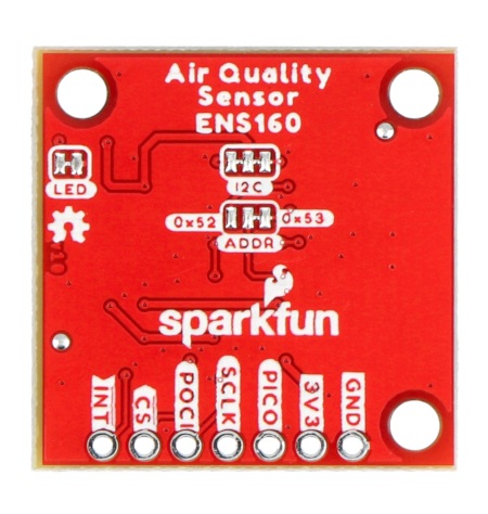 Czujnik jakości powietrza ENS160 od SparkFun.