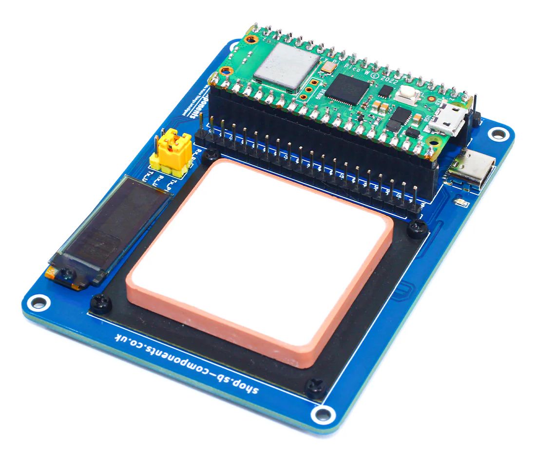 UHF Lite Expansion - płytka rozszerzeń z modułem RFID do Raspberry Pi Pico - SB Components 26494