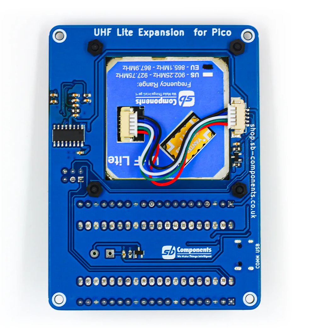 UHF Lite Expansion - płytka rozszerzeń z modułem RFID do Raspberry Pi Pico - SB Components 26494